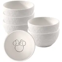 Villeroy & Boch Dipschaaltje Manufacture Rock Mickey Mouse Blanc 60ml (Set van 6)