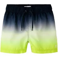 Name it Zwemshorts 'NMMZOCCAS' donkerblauw / limoen
