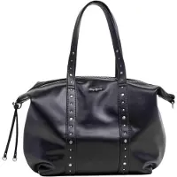 Pepe Jeans Dames Chelya Lente handtas zwart (OSFA), Casual, Polyurethaan PL0300142