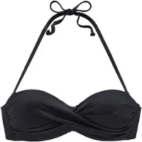 LASCANA Bikinitop 'Sofia' zwart