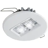 ABB VanLien 2W Ronde LED Inbouw Noodverlichting - 7TCA091130R0389