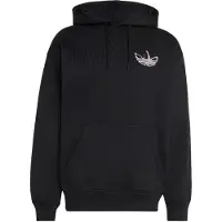 Adidas Sweatshirt 'Powder Tongue' rosa / zwart