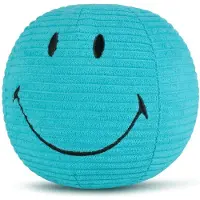 Bon Ton Toys Smiley - Knuffel Corduroy Teal - 13 cm