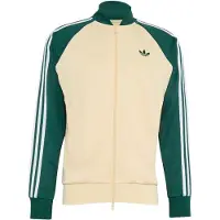 Adidas Sweatvest 'SST' chamois / smaragd / wit