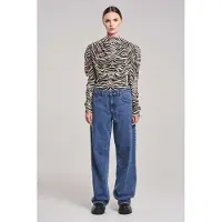 BENU Zebra blouse met knopen