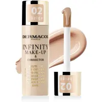 Dermacol Infinity Make-up & Corrector Foundationcrème 20 g 02 Beige