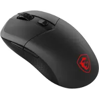 MSI Versa 300 Wireless 8K Gaming Muis - 8000Hz Polling Rate - 66g Ultralight - 196 uur Batterijduur - 26.000 DPI - Zwart