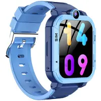 Blackview Z20 Smartwatch - Kids Smartwatch - 1,83" - 800 mAh - 8 MP camera - 4G Belfunctie - GPS - SOS-knop - Slaapmonitor - Stappenteller Horloge - Wekker - Blauw