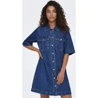 ONLY Blousejurk 'ONLBELLE' blauw denim