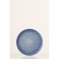 J-Line bord Luna - keramiek - blauw - small