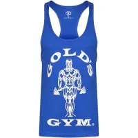 Gold's Gym GGVST003 Muscle Joe Premium String Vest - Royal - XL