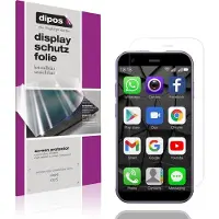 Dipos – 4x Beschermfolie geschikt voor viqee XS15 | Krasbestendige & heldere Screenprotector Ultra-Thin
