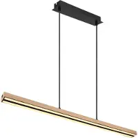 Globo Hanglamp Metaal Zwart Dof 120 Cm