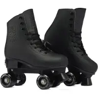 Raven Verstelbare Rollerblades Embos Zwart Maat 35-38