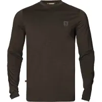 Härkila - Base All Season L/S T-Shirt - Merinoshirt 3XL, bruin