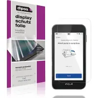 Dipos – 4x Beschermfolie geschikt voor Equil S Patch 300U PDA | Krasbestendige & heldere Screenprotector Ultra-Thin