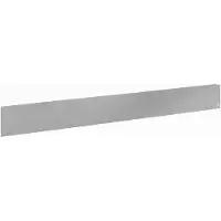 vidaXL Gazonrand 50 st 100 x 12 cm Staal Zilverkleurig