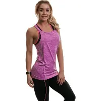 Gold's Gym GGLVST063 Performance Ladies Vest - Lilac - XS