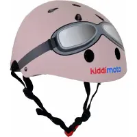 Kiddimoto helm Goggle Pastel Pink