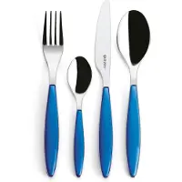 Guzzini Feeling bestekset Mediterranean blue, 24 delar