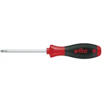 Wiha Schroevendraaier SoftFinish Phillips PH2 x 100 mm met ronde schacht op blisterverpakking - 39603