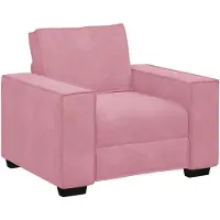 vidaXL Sofastoel Roze 100x78x84 cm Fluweel