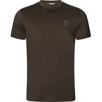 Härkila - Base All Season S/S T-Shirt - Merinoshirt 3XL, bruin