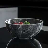 SALT AND STONE Moderne Zwarte Diepe Kom – Ruime en Stijlvolle Kom voor Soep, Salades en Meer