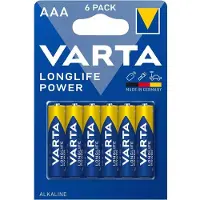 Varta Longlife Power AAA Batterijen - 60 stuks