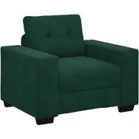 vidaXL Sofastoel Donkergroen 100x78x80 cm Fluweel