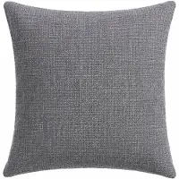 Unique living - 2 stuks - kussenhoes - sierkussen- hoes - geweven katoen - zwart - wit - 43 x 43 cm - met rits