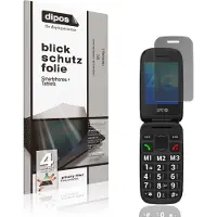 Dipos – Matte Privacy Screenprotector geschikt voor SPC Harmony 2 | Anti-Spy Beschermfolie