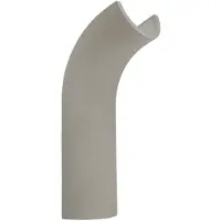 Globo Wandlamp beton LED wandlamp beton grijs Woonkamerlamp wand LED, indirecte verlichting, 1x LED 4,2W 200Lm warm wit, BxH 10x30 cm