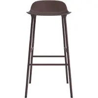 Normann Copenhagen Barstoel Form Barstool 75 cm Steel Brown