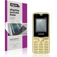 Dipos – 4x Beschermfolie geschikt voor GFive Gold New | Krasbestendige & heldere Screenprotector Ultra-Thin
