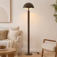 LumenXL Mushroom vloerlamp Alexi van metaal - bruin