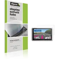 Dipos – 2x Matte Beschermfolie geschikt voor Garmin nüvi 1340T | Krasbestendige & antireflecterende Screenprotector Ultra-Thin