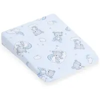 NEW BABY BASIC wigkussensloop 30x37 cm blauw - Kussensloop