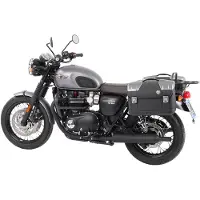 Hepco&Becker C-bow Triumph Bonneville T 120/black 2016 Zadeltassen Montage