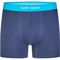 Happy Shorts Boxershorts ' Jersey ' donkerblauw