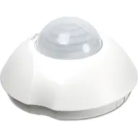 Wallair 1SPSP015 Bewegingsmelder (plafond) Opbouw (op product), Opbouw (op muur) 360 ° Relais Wit IP20