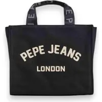 Pepe Jeans Dames Trisha tas zwart (OSFA), Casual, Katoen PL0300175