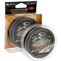 Mikado Nihonto Octa Gevlochten Vislijn 150 M Zwart 0.120 mm
