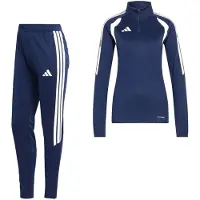 Adidas Tiro 26 League Trainingspak 1/4-Zip Dames Donkerblauw Wit