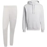 Adidas Entrada 26 Hoodie Joggingpak Grijs Wit