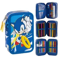 Sonic the Hedgehog Power Run: Vol pennentas met 3 compartimenten