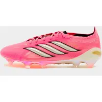 Adidas Predator Elite Gras Voetbalschoenen (FG) Felroze Zilvergrijs Zwart Goud