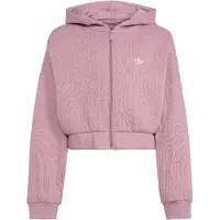 Adidas Sweatvest 'LOOSE PADDED RIB ZIP' mauve