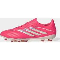 Adidas Copa Pure IV Pro Gras Voetbalschoenen (FG) Felroze Zilver Wit
