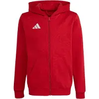 Adidas Sportief sweatvest 'Entrada26' rood / wit
